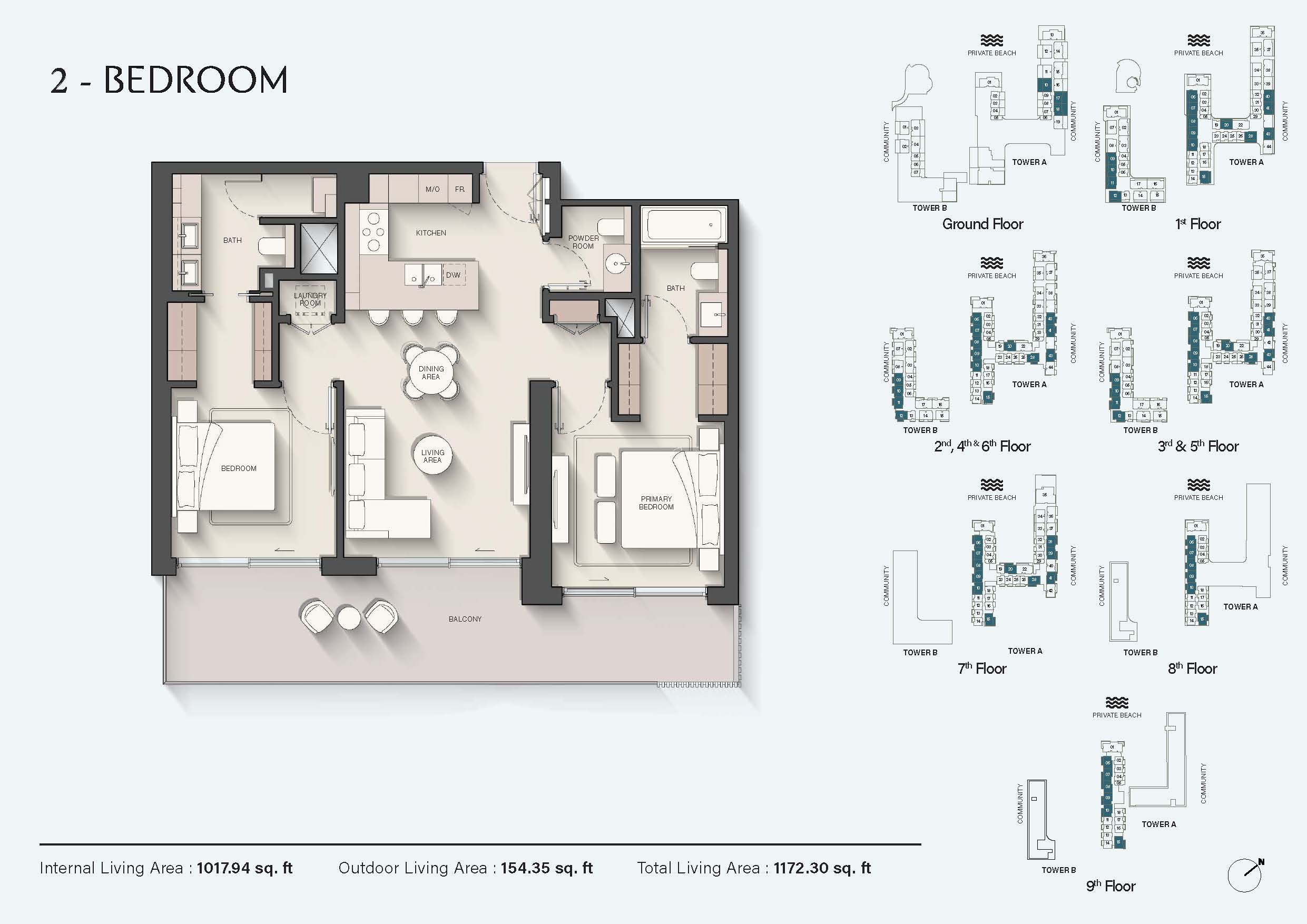 2 Bedroom